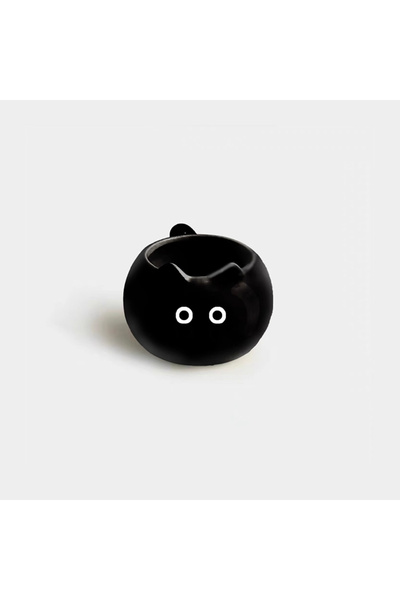 Choice 210ml Black Kitten 1Pc Siamese Cat Coffee Cup, Creative Cute Kitten Mu...