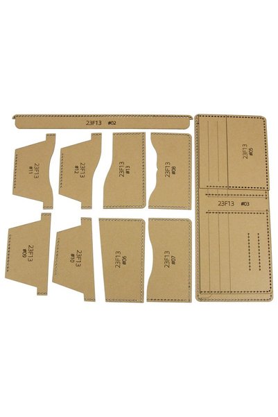 Choice paper YOMDID DIY Wallet Design Leather Template Paper Stencils Handcra...