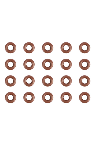 Choice 20pcs 20PCS Piezo Injector Solenoid Valve Seal Rubber Rings Washer Rep...