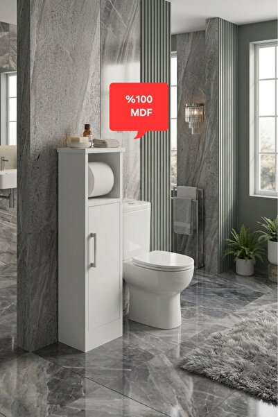 Genel Markalar Çok Amaçlı klozet yanı Banyo dolabı