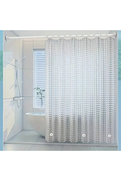 Choice3 90*180cm Clear 1pc Waterproof Clear Crystal Shower Curtain Liner with...