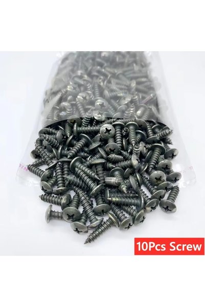 Choice5 10pcs Screws 100Pcs-10Pc Mixed Car Metal Screw Tapping Fastener Clip ...
