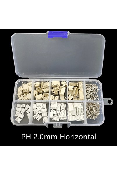 Choice7 PH 2.0mm Horizontal 1 Box JST Connector Assortment Kit - SH1.0/ZH1.5/...