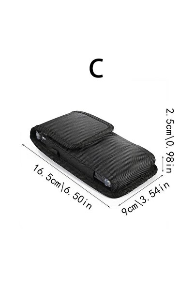 Choice XL Mobile Phone Nylon Pouch Universal Cell Phone Belt Clip Carrying Ho...