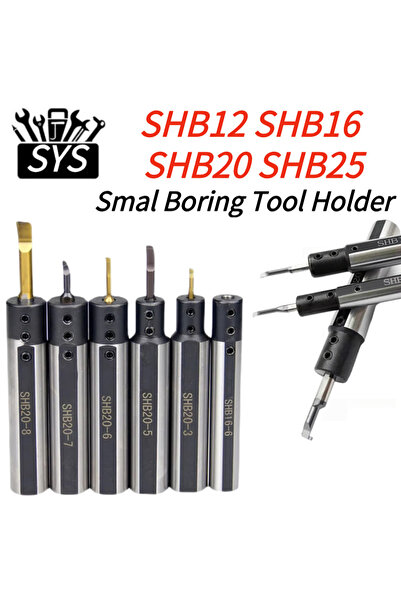 Choice26 SHB12-6 SHB12 SHB16 SHB20 SHB25 Small Diameter Boring Bars Round Sha...