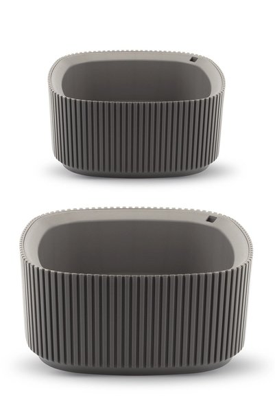 TEMMUZ HOME 2'li Pera Arajman Kaktüs Sukulent Çiçek Bitkiler Için Süzgeçli Saksı