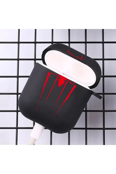 Choice For airpods 3 black Red Spider Airpod Case Man Black and White Earphon...