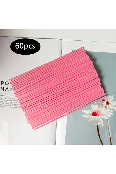 choice2 60pcs 10/20/60pcs Pink Aromatherapy Stick Essential Oil Diffusion Sti...