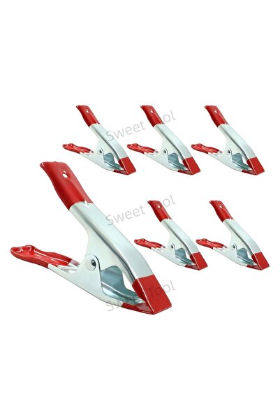 Choice 6inch 6PCS 6PCS Metal Spring Clamps 2/4/6" inch Heavy Duty Spring Meta...