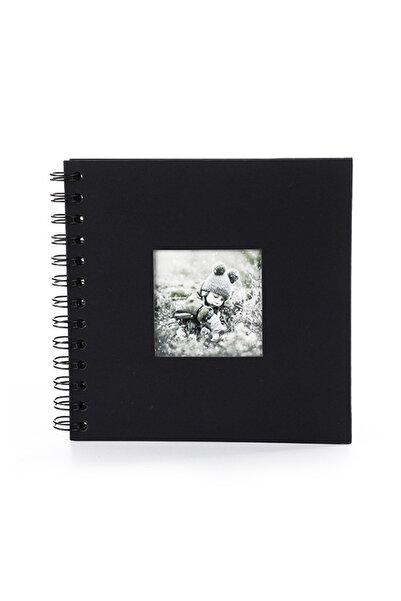 Choice Black Scrapbook Photo Album Memory Book Paper for Travel Wedding Anniv...