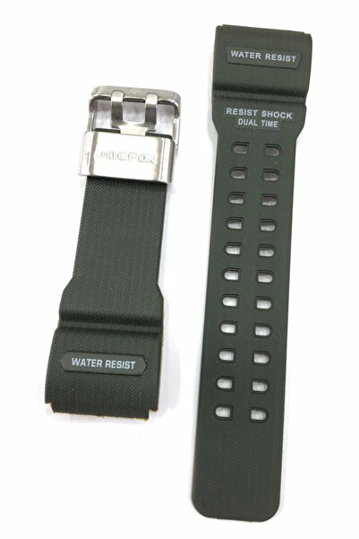 DUNLOP Dun-339 Blue Green Black Silicone Watch Strap