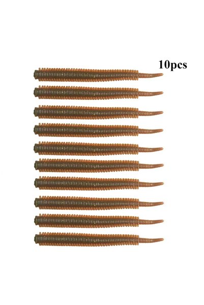 Choice1 80mm 10pcs BRAVMACK-Bionic Sea Sandworms Soft Bait Fishing Lures, Art...