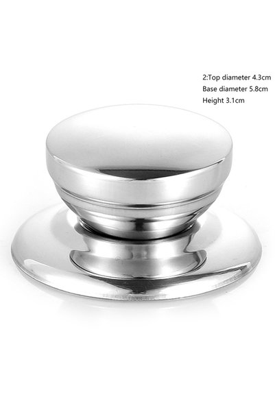 Choice A2 Replacement Stainless Steel Universal Pot Accessories Pan Lid Grip ...