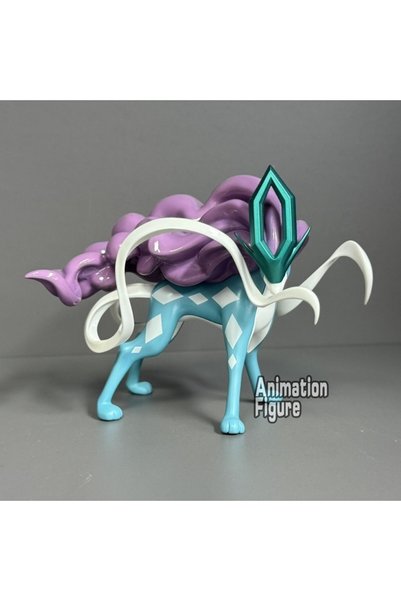 Choice1 Bandai Suicune 9.5cm/3.74in Anime Pokemon Figure Entei Suicune Raikou...