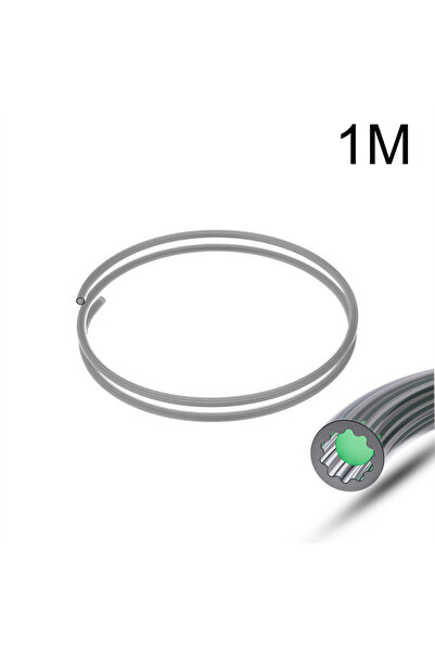 Choice 1m Star Shaped Low Resistance High Temp PTFE Tube 4mm OD Filament Guid...