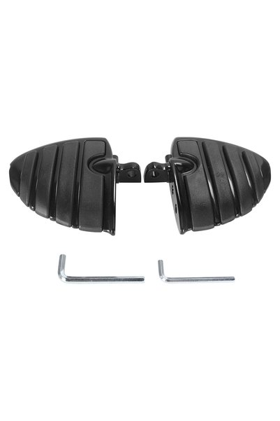 Choice9 E Black 1 Pair Motorcycle Footpeg Passenger Rear Foot Peg Footrest Fo...