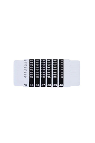 Choice1 DUTRIEUX 10pcs 10/20Pcs Forehead Head Strip Thermometer Water Milk Th...
