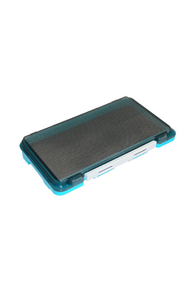 Choice Blue New Plastic Fishing Box Portable Sponge Pad Fly Lures Boxes Jig H...