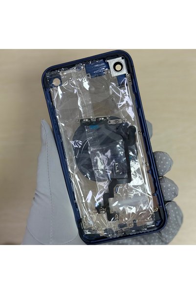 Choice Blue XR to 17pro Rear Back Housing Cover For Iphone Xr Convert To 17 P...