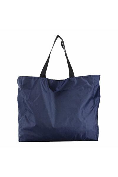 Choice L Navy Blue Shopping Bags Large Capacity Grocery Totes With Zipper Was...