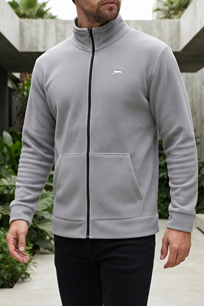 Slazenger 5015 ERKEK POLAR HIRKA Fermuarlı Sweat