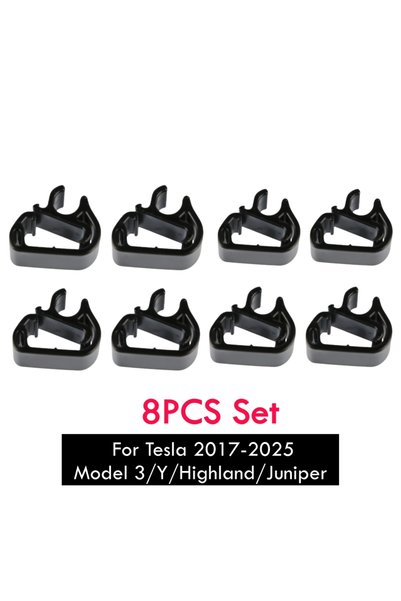 Choice 8PCS Set 4PCS Windshield Wiper Washer Hose Retention Clips for Tesla M...