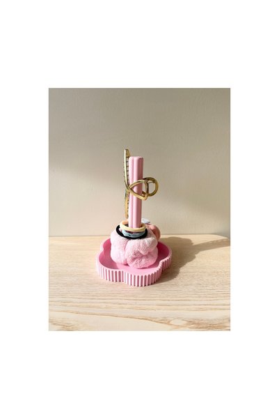 Lunera Accessories Hairpin Stand 3D Printing Decorative Hairpin Organizer Pink