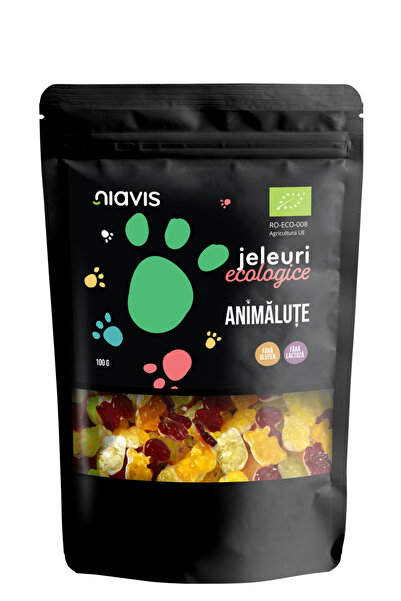 Niavis Jeleuri Animalute fara Gluten Ecologice/Bio 100g