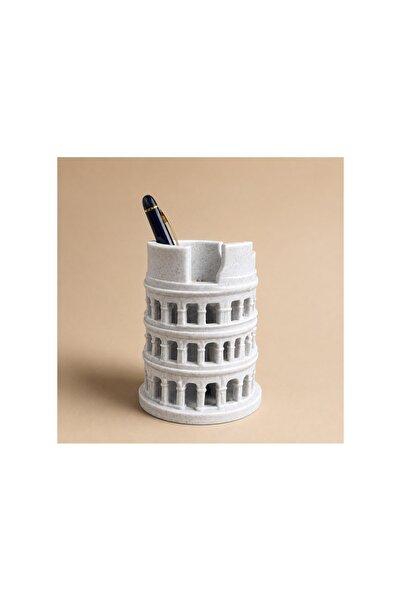 Lunera Accessories Colosseum Kalemlik 3d Baskı El Yapımı Dekoratif Kalemlik A...