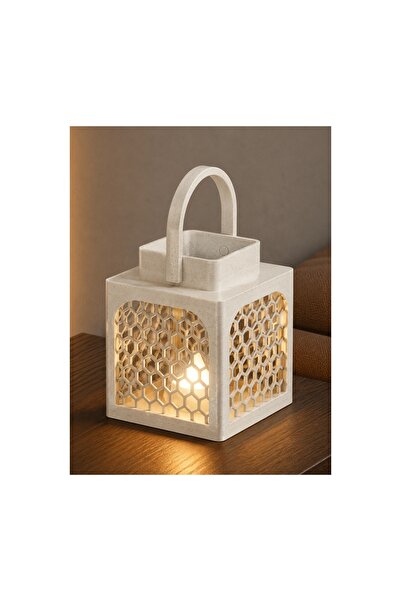 Lunera Accessories Fener Mumluk 3d Baskı El Yapımı Dekoratif Fener Modern Ve ...