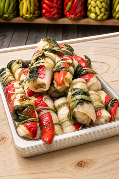Tarihi Kemerburgaz Turşucusu Lahana Dolma Turşusu 1 Kg