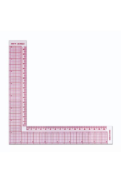 Choice L5808 L-Type Ruler Drawing Supplies Quilting Ruler Right-Angle Sewing ...
