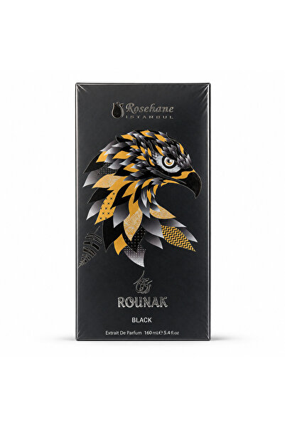 rosehane Rounak Black – Extract de Parfum, Rosehane, 160ml, Unisex