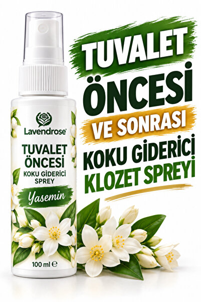 Lavendrose Tuvalet Kokusu - Tuvalet Öncesi ve Sonrası Koku Giderici Yasemin S...