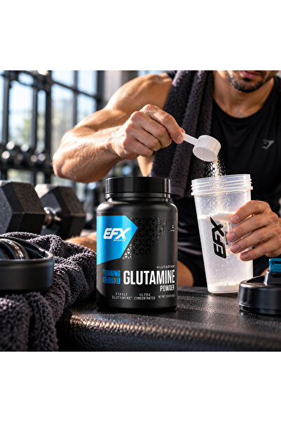 EFX Sports اي اف اكس سبورتس ترينينج جرواند جلوتامين باودر 100 جم