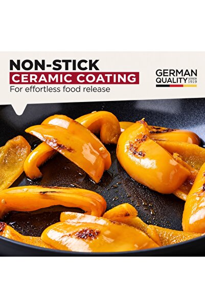 FACKELMANN Soft Ceramic Nonstick Frying Pan 20cm, مقلاة