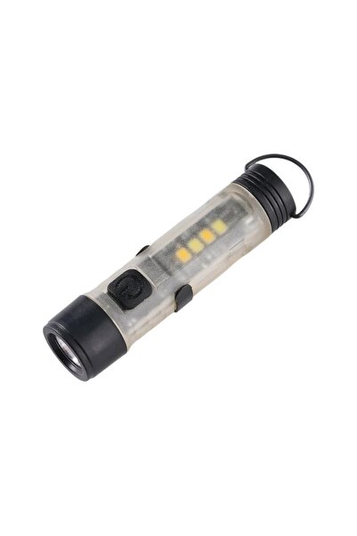Choice White Gopeak Pocket Mini Flashlight Outdoor Key Clip Cap Ambient Led L...