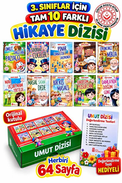 Ata Yayıncılık 3.sınıf Sürükleyici Macera Tadında Okuma Serüveni Hikaye Seti ...