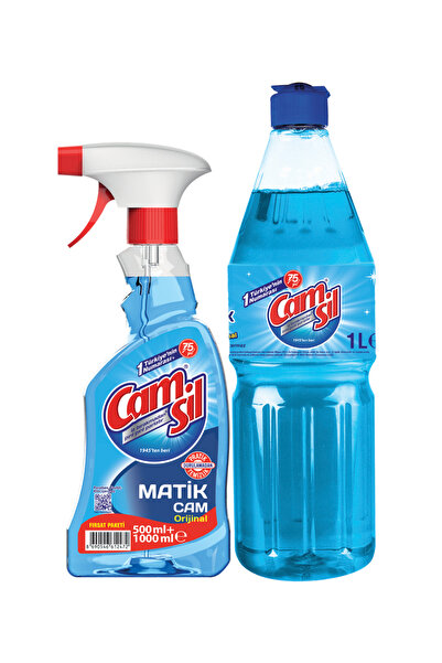 CAMSİL Camsil Matik 500 ml Camsil Matik Yedek Şişe 1 Lt