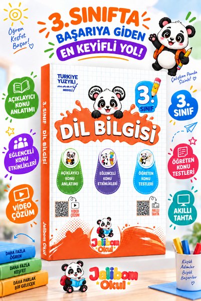 3. Sınıf Dil Bilgisi | 2026-2027 Güncel Baskı