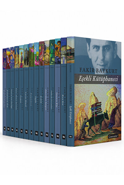 Literatür Yayıncılık Fakir Baykurt Romanları Seti - 14 Kitap Takım