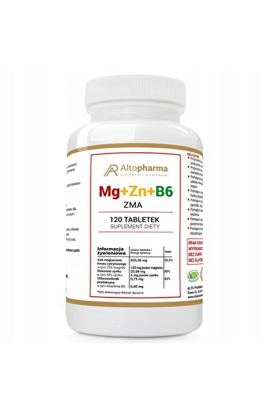 ALTO PHARMA Mg + Zn + B6 120 Comprimate