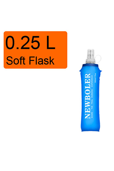 Choice 250ml soft flask 250ml 500ml Water Bottle TPU Folding Soft Flask Sport...