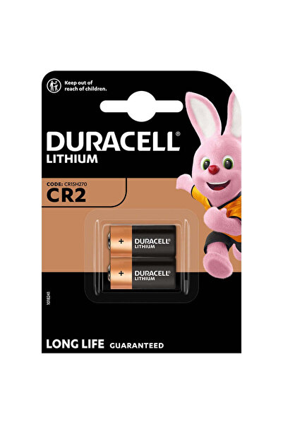 Duracell CR2 Batteries, Lithium, 3 V, 2 pieces