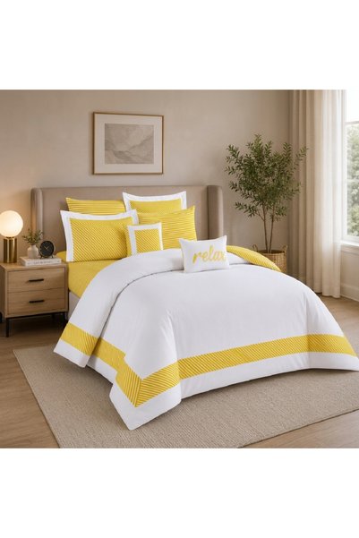 Binown Lemis 2 |   Nafir and Nuts 6-Piece Comforter Set
