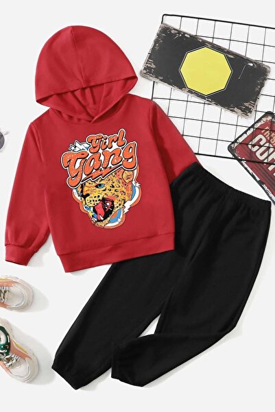 uyguntarz Kids Girl Gang Tracksuit Set