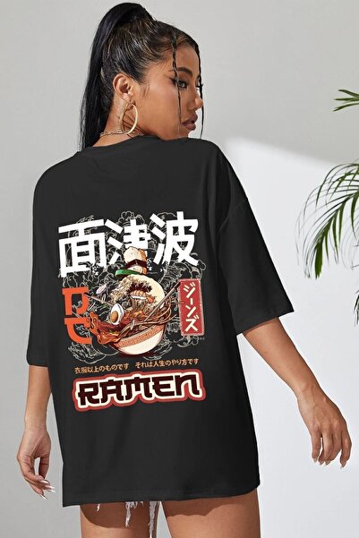 uyguntarz Unisex Ramen Printed Tshirt