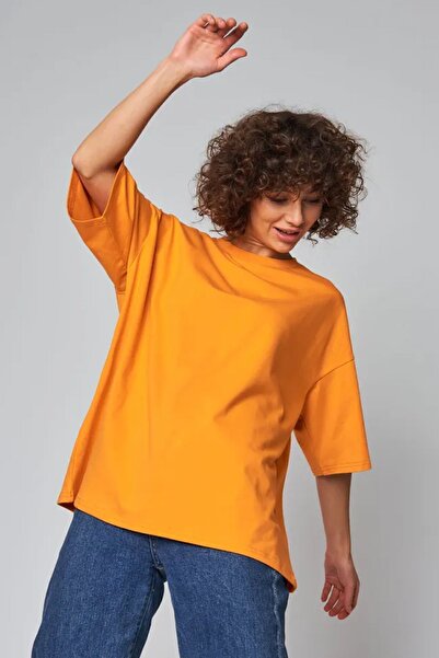 uyguntarz Unisex Cotton Oversize Basic T-shirt