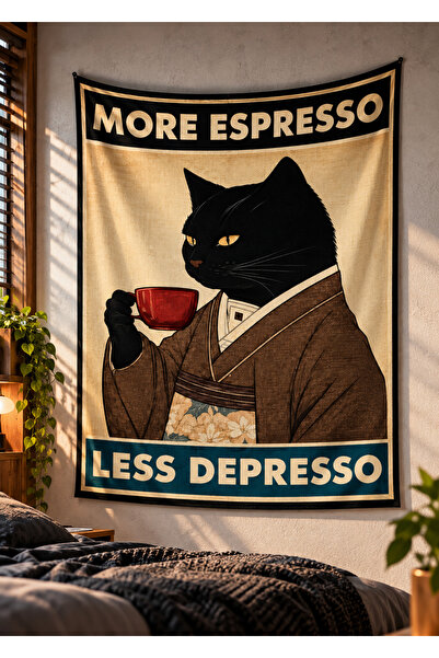 OZG DESİGN MORE ESPRESSO DUVAR ÖRTÜSÜ VE DUVAR HALISI