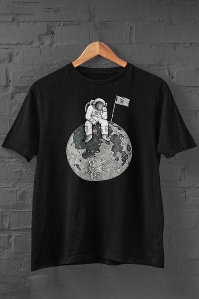trendypassion Majica sa printom astronauta i zastave